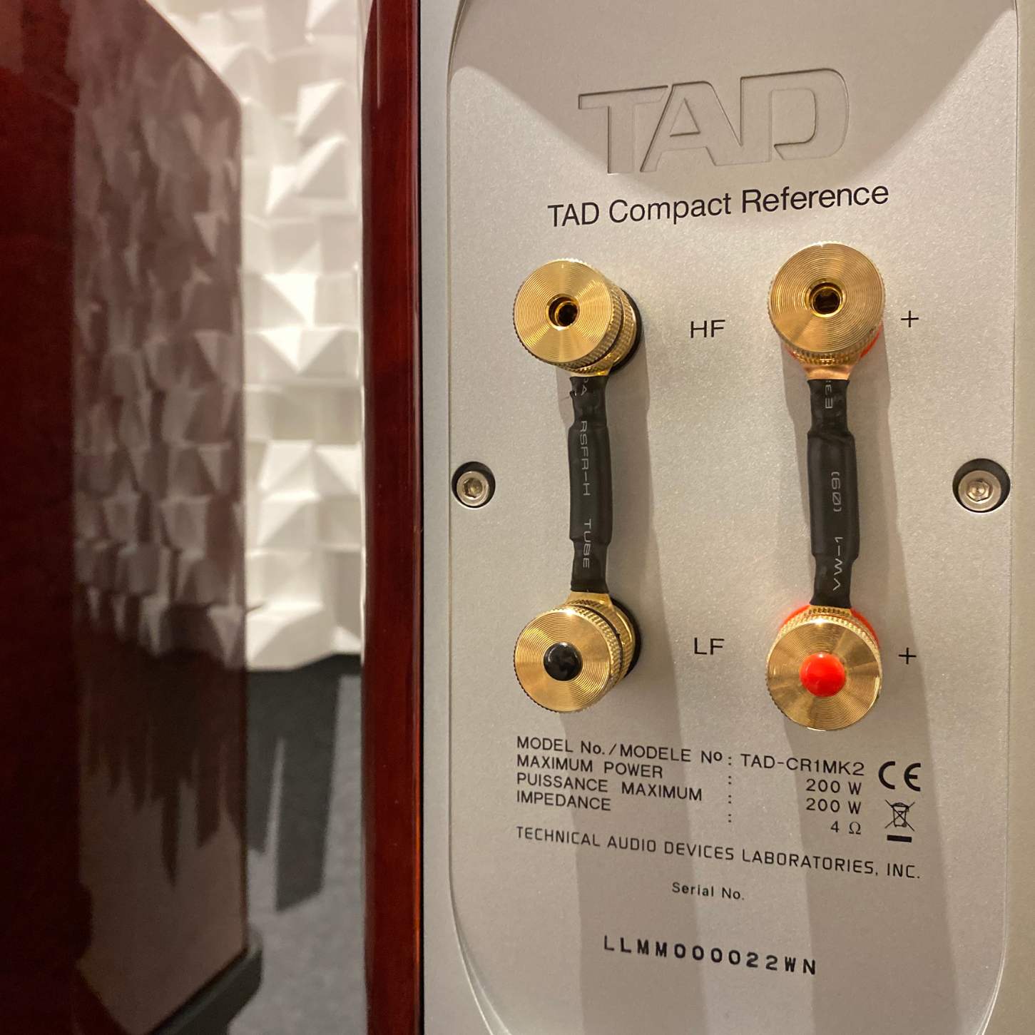 TAD Compact Reference One MK2 CR1-MK2 Stand Mount Speakers-As Traded