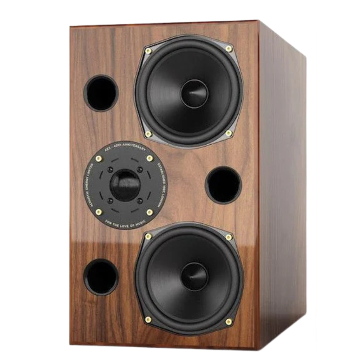 Acoustic Energy AE2 40th Anniversary Edition Bookshelf Speakers walnut