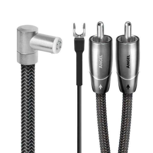 AudioQuest Angel Analog Interconnect (JIS 90 degree - RCA with Ground Wire)