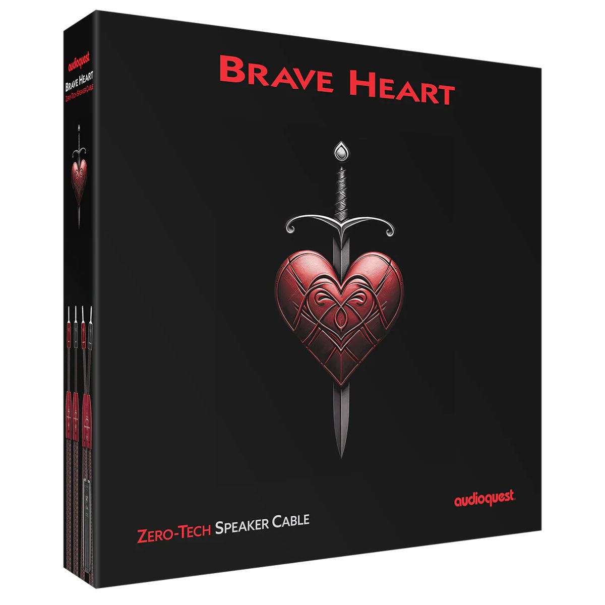 AudioQuest Brave Heart Full-Range ZERO-Tech Speaker Cable