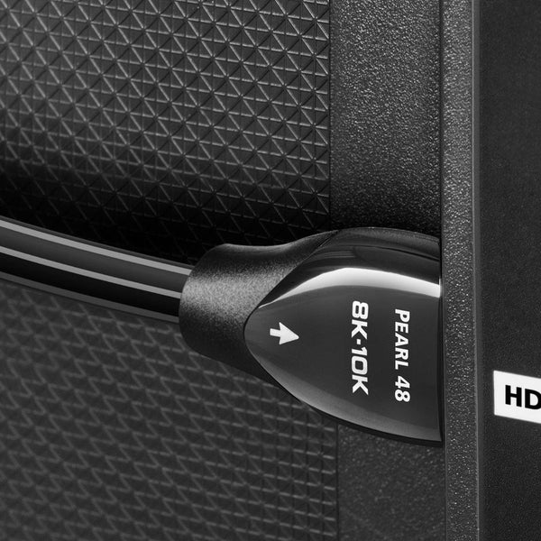 AudioQuest Pearl 48 HDMI Cable Plugged