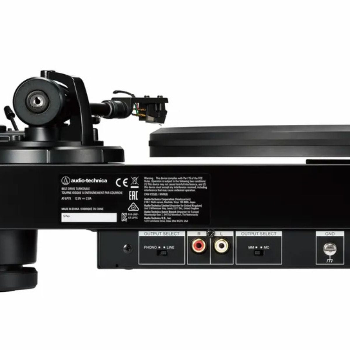 Audio Technica AT-LP7X Manual Belt-Drive Turntable