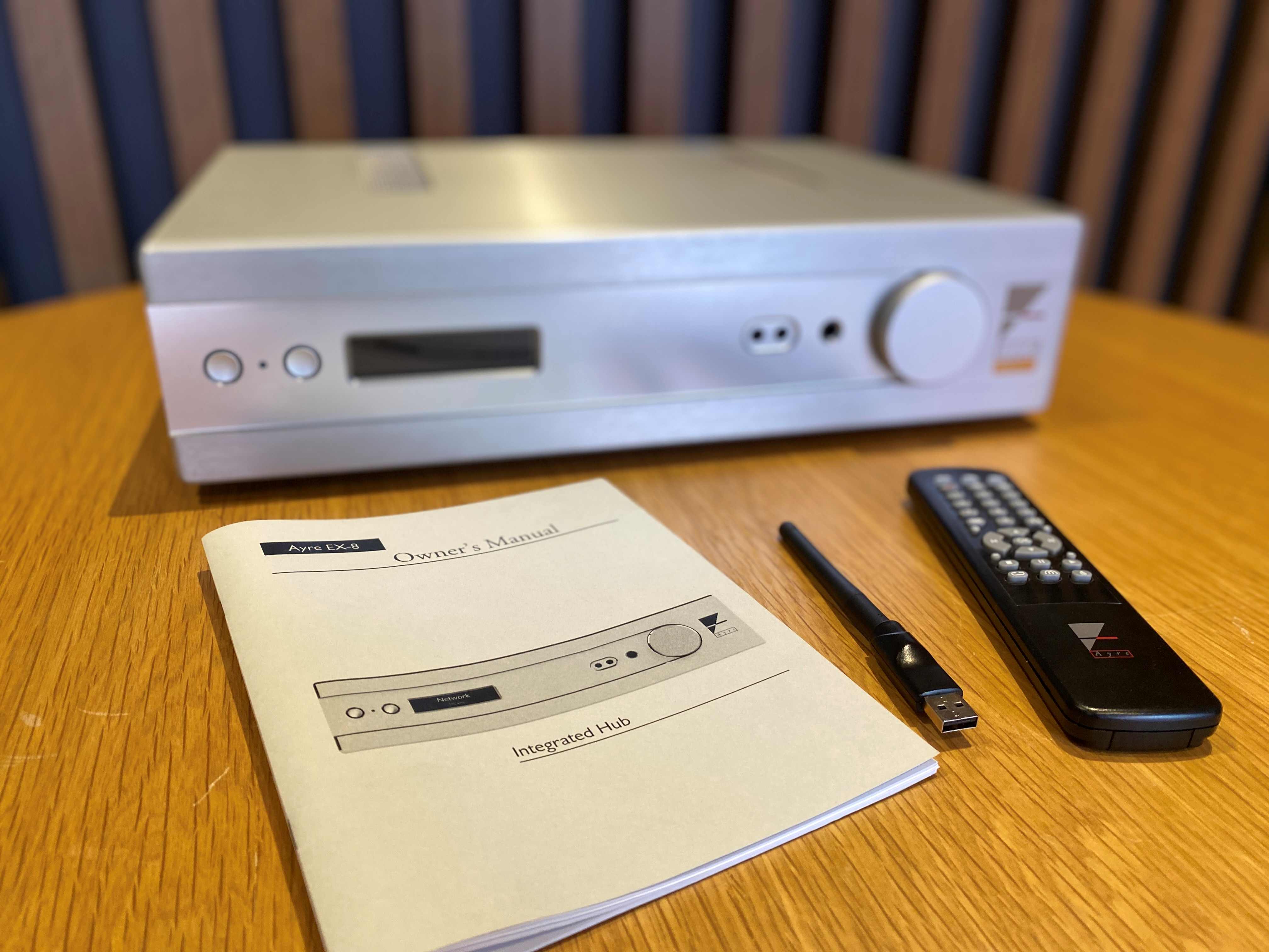 Ayre EX-8 (2.0) 2 x 100w Fully Loaded Integrated Amplifier - As Traded