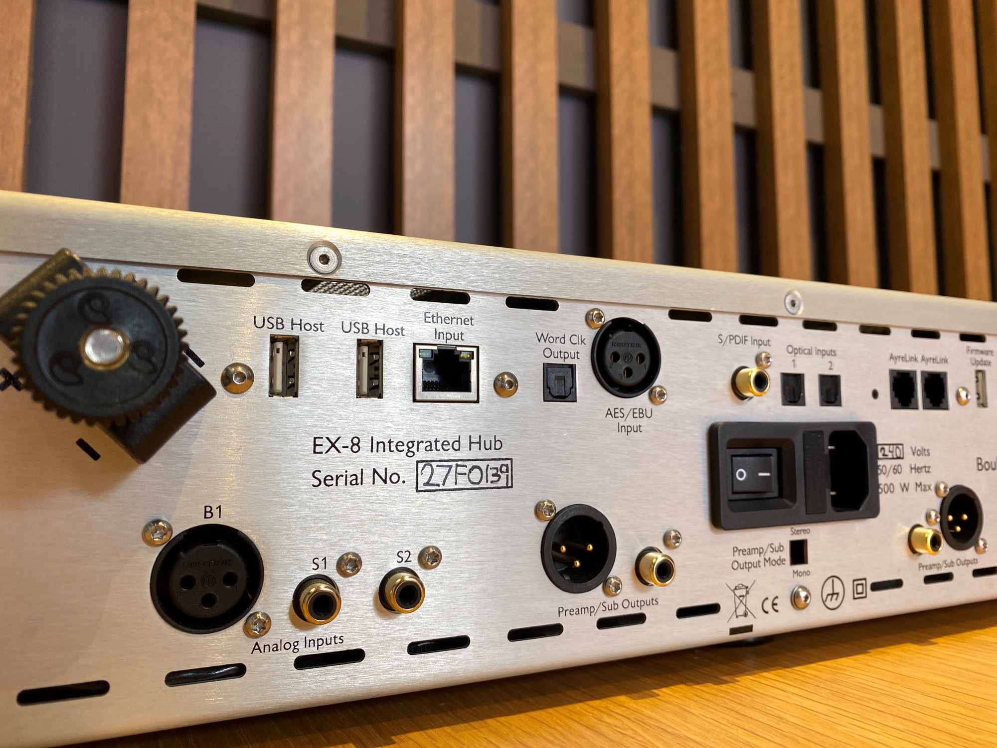 Ayre EX-8 (2.0) 2 x 100w Fully Loaded Integrated Amplifier - As Traded