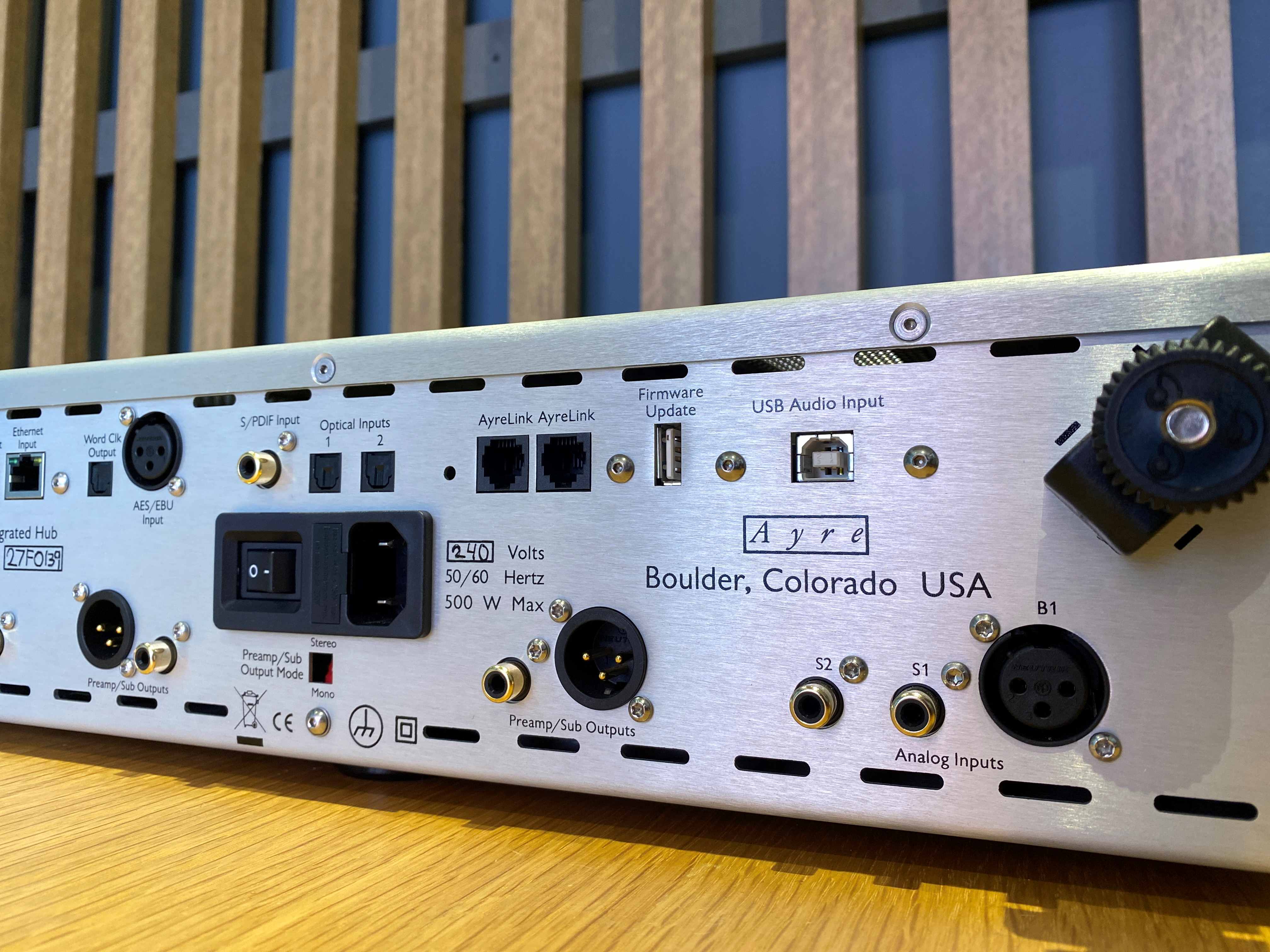 Ayre EX-8 (2.0) 2 x 100w Fully Loaded Integrated Amplifier - As Traded