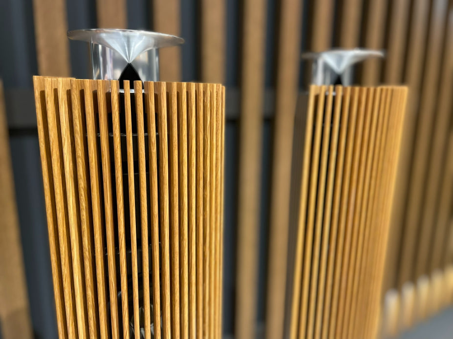 Bang & Olufsen Beolab 18, Aluminium / Oak - Consignment