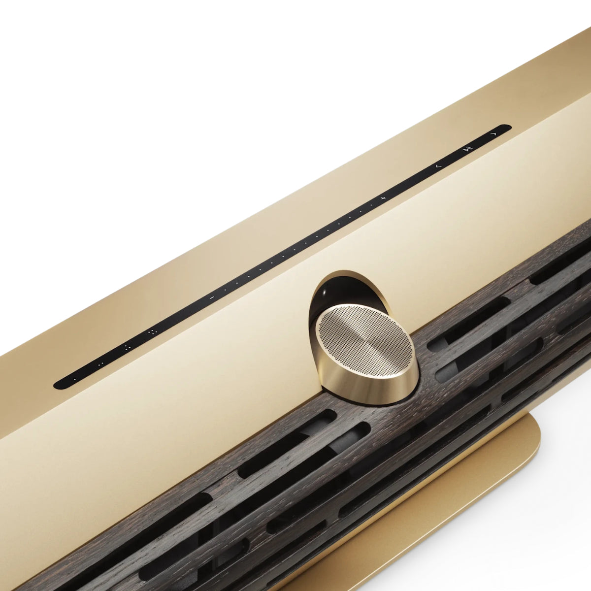 Beosound Premier Spatial Audio Soundbar gold dark oak