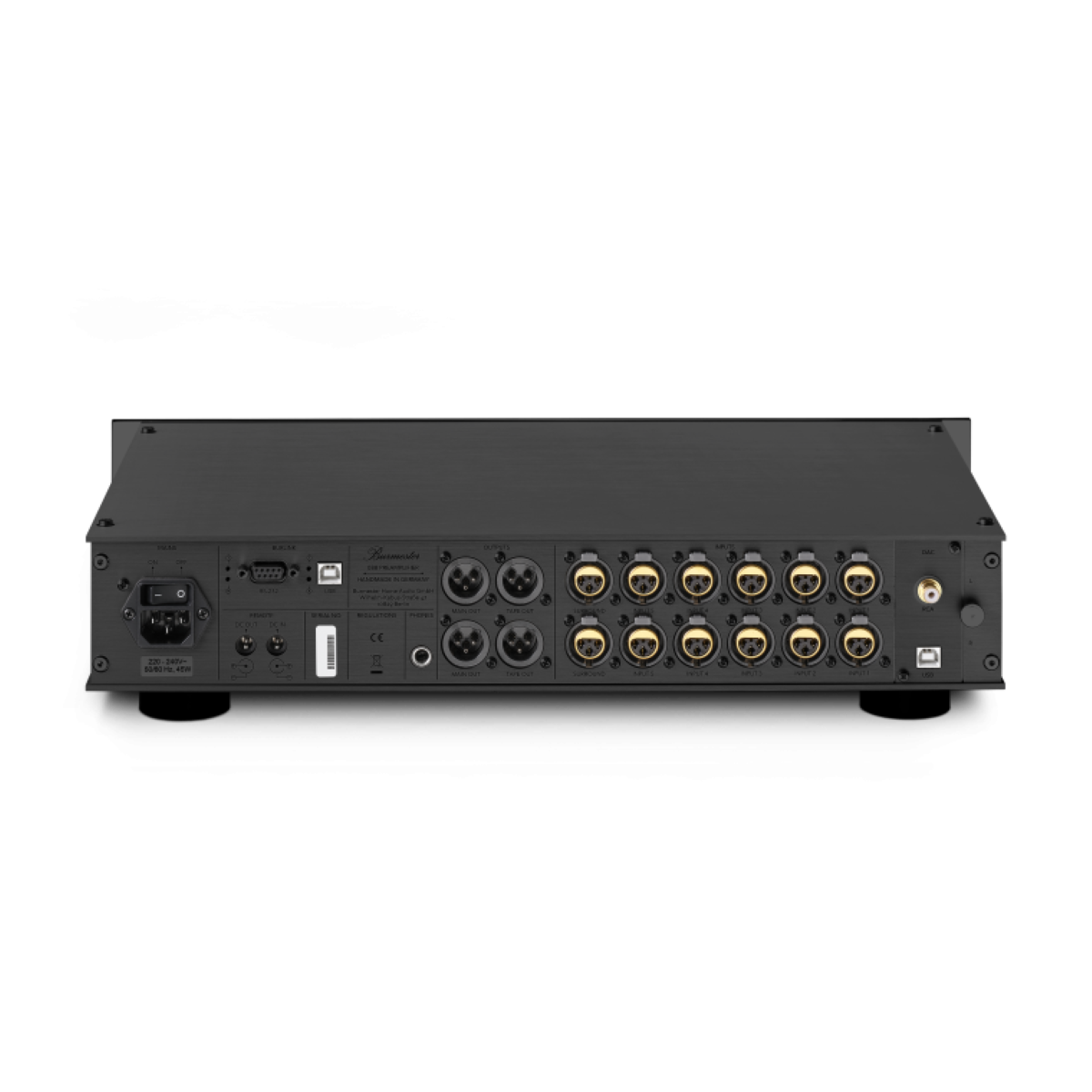 Burmester Top Line - 088 Preamplifier black