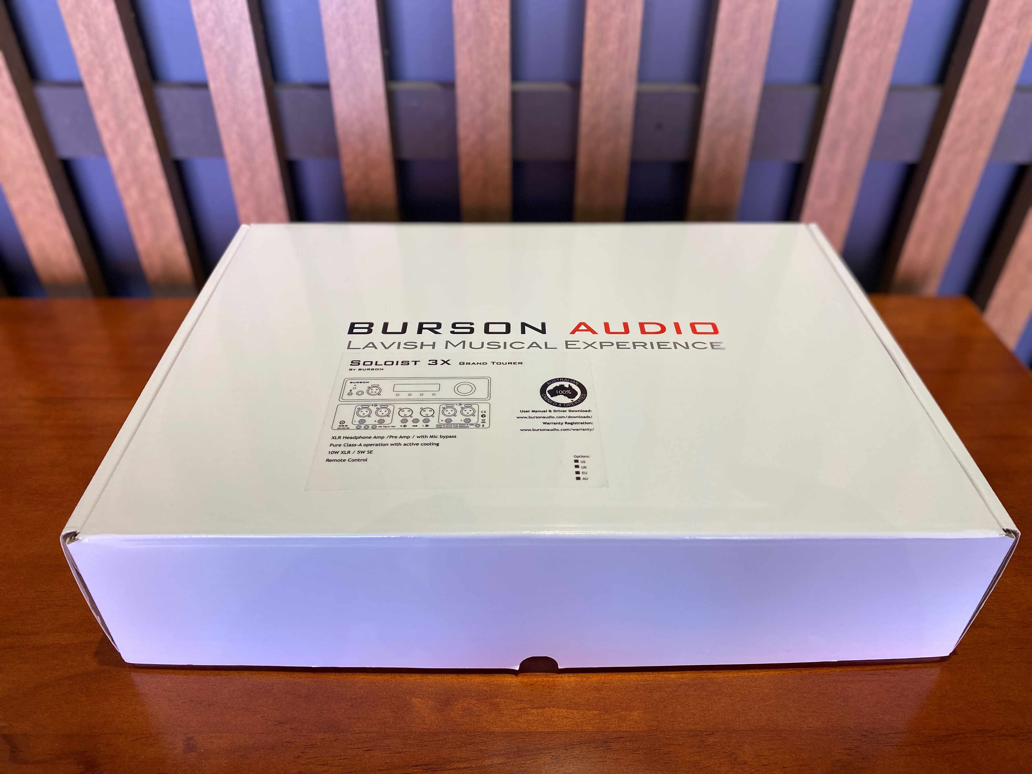 Burson Soloist 3X GT w/SuperCharger PSU - Headphone Amp / Pre Amp - As Traded