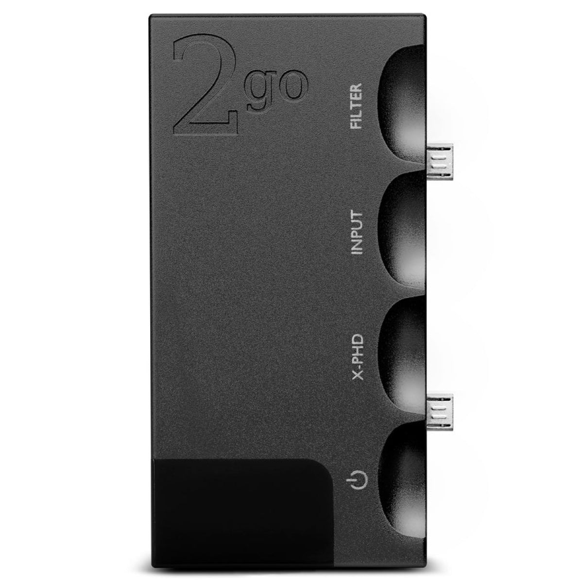 Chord 2go - Transportable Music Streamer/Player for Hugo 2, Black