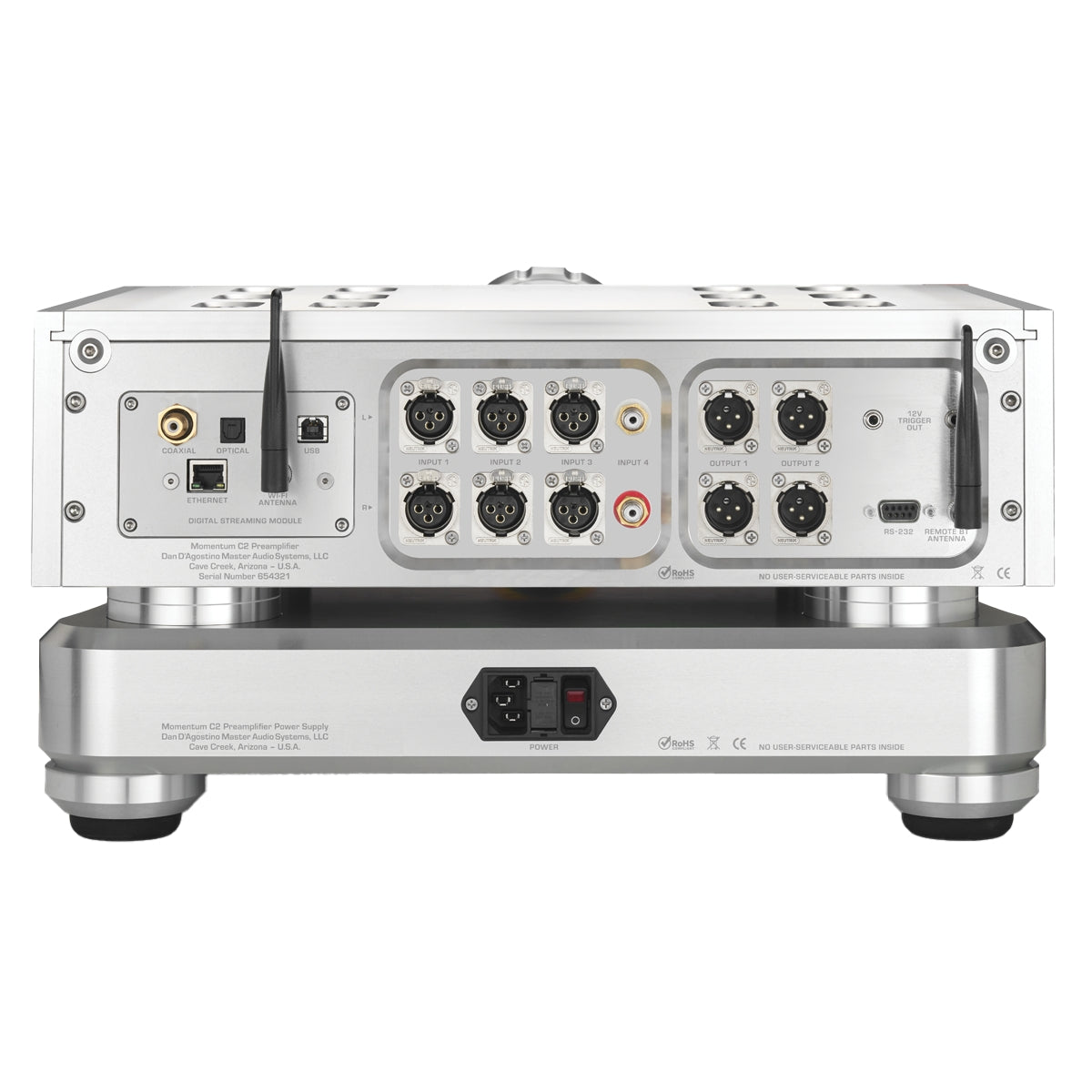 Dan D'Agostino Momentum C2Z Preamplifier
