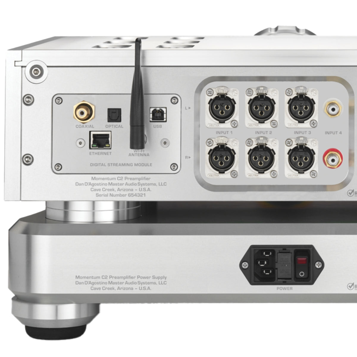 Dan D'Agostino Momentum C2Z Preamplifier