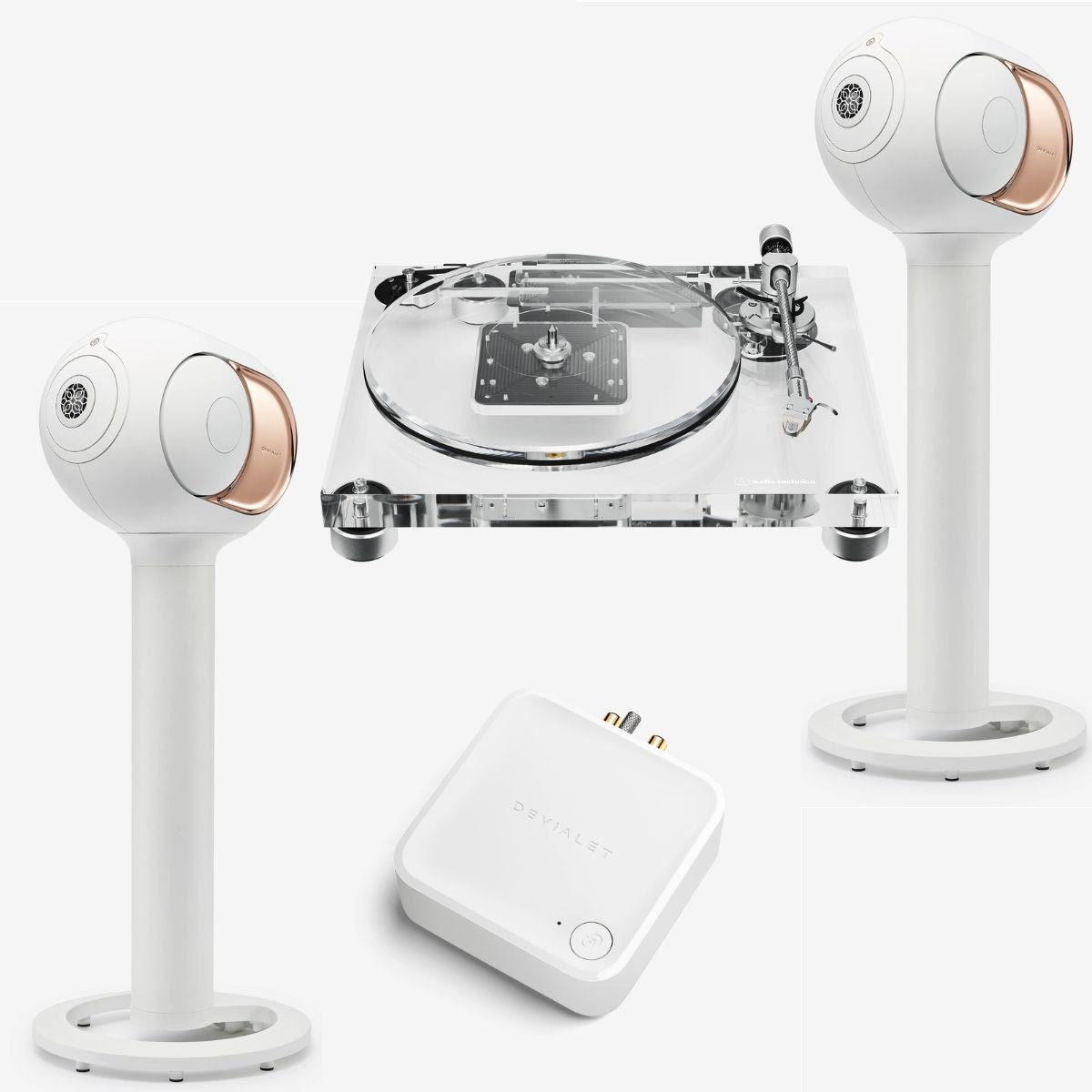 Devialet Phantom 1 + Audio Technica AT-LPA2 Bundle