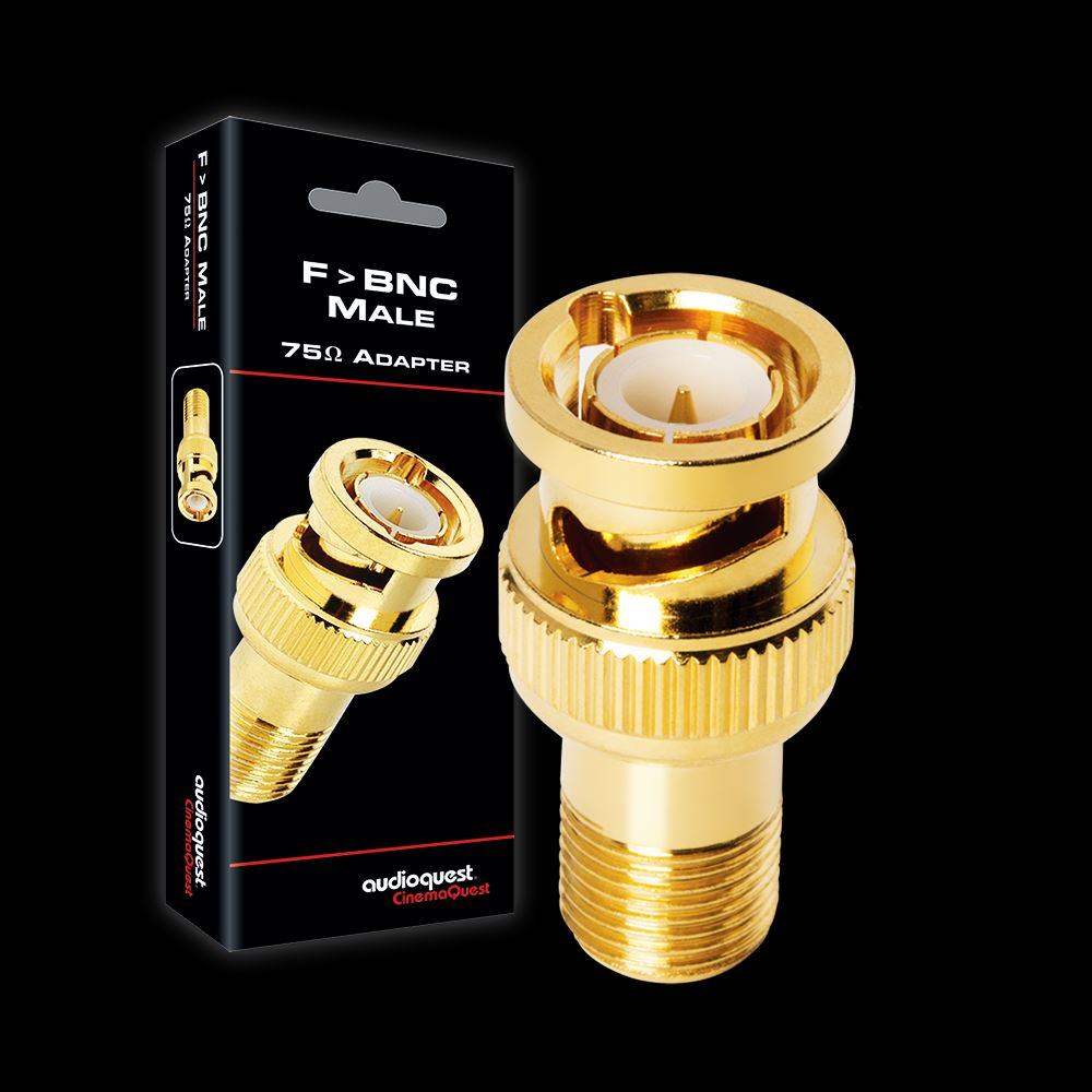 AudioQuest F To BNC Adaptor (Pre-Order)