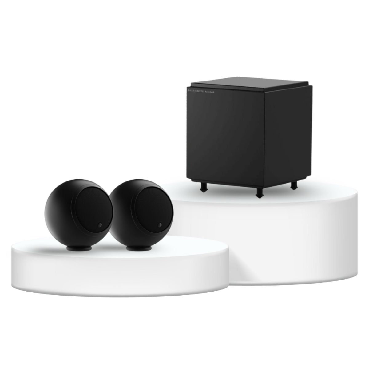 Gallo Acoustics A'Diva Speaker and Subwoofer 2.1 Package roomsub 8 black