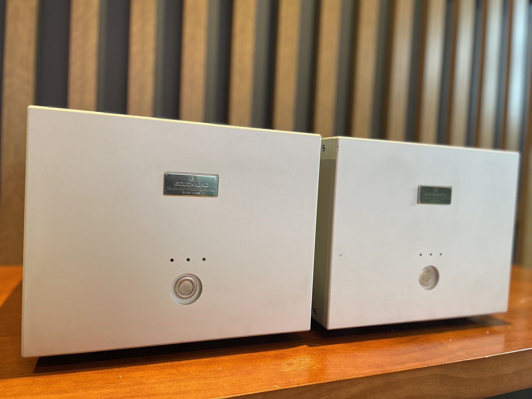 Goldmund Telos 400 Power Amplifier Pair - Consignment