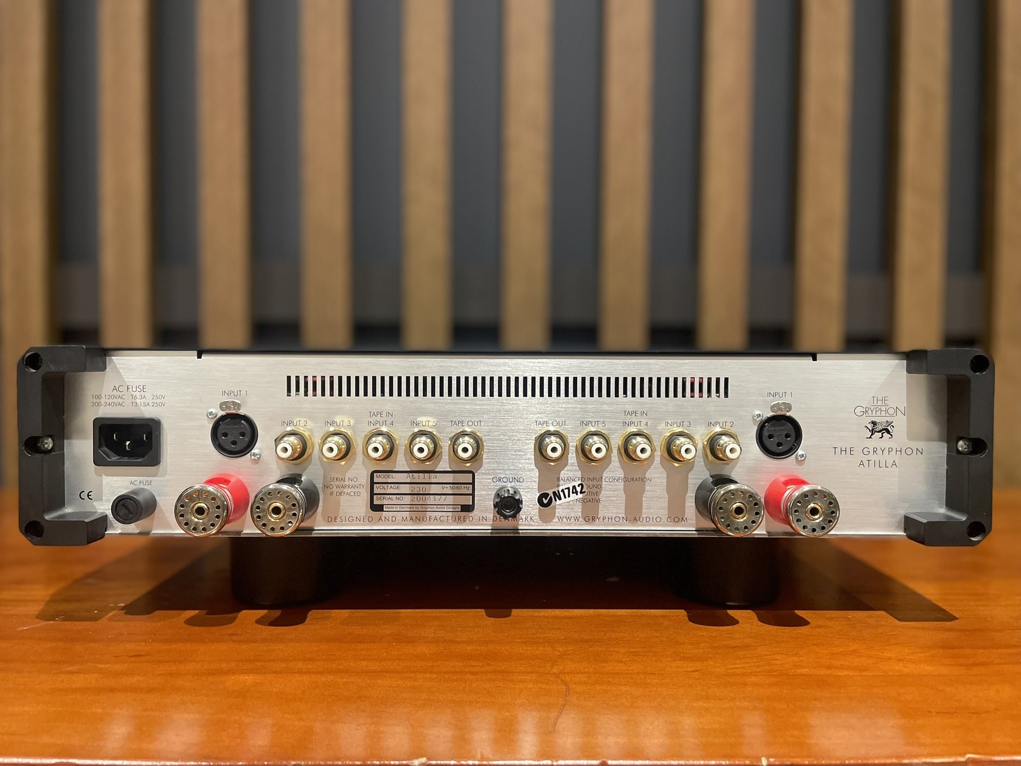 Gryphon Atilla Integrated Amplifier - As Traded