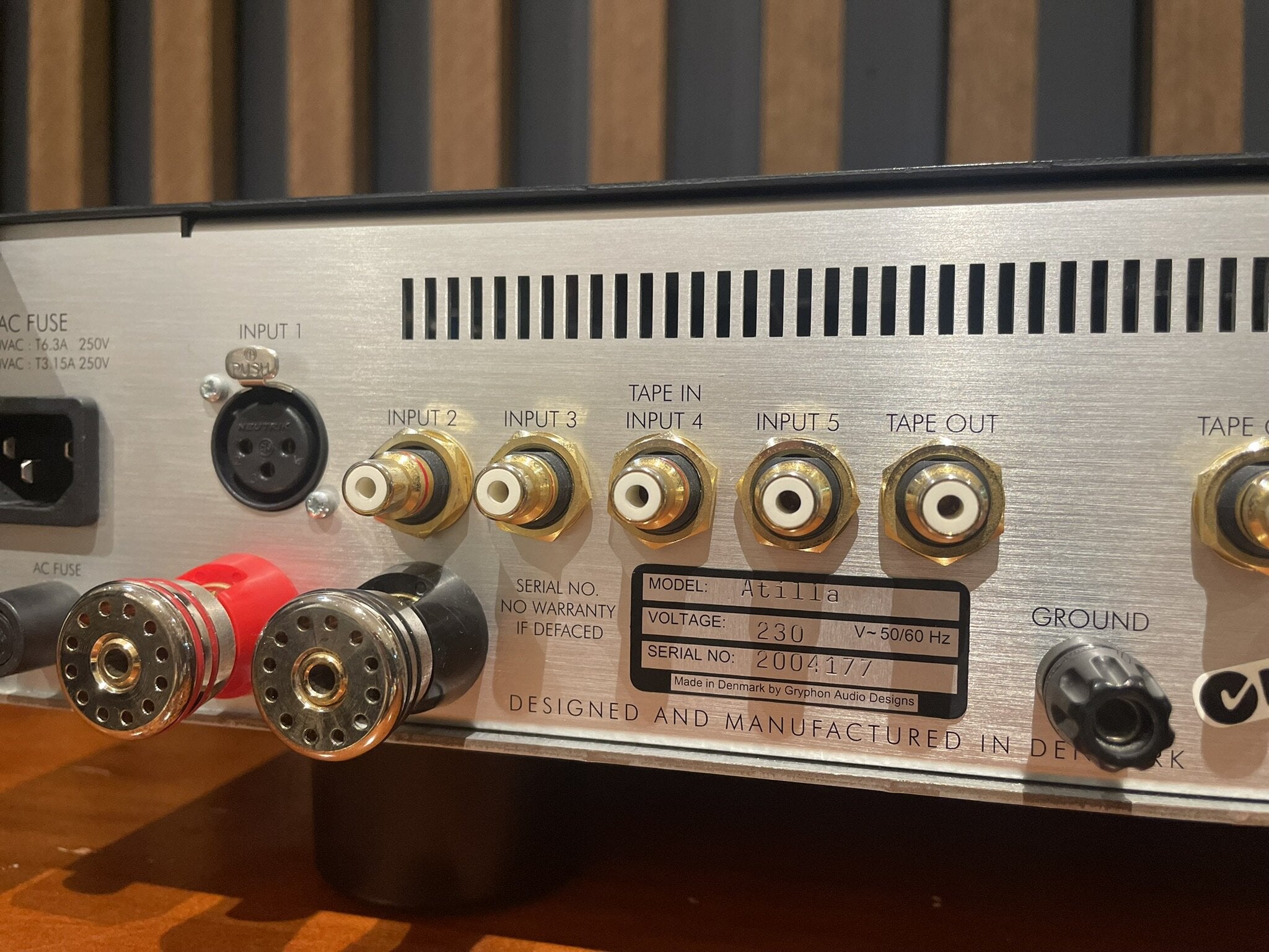 Gryphon Atilla Integrated Amplifier - As Traded