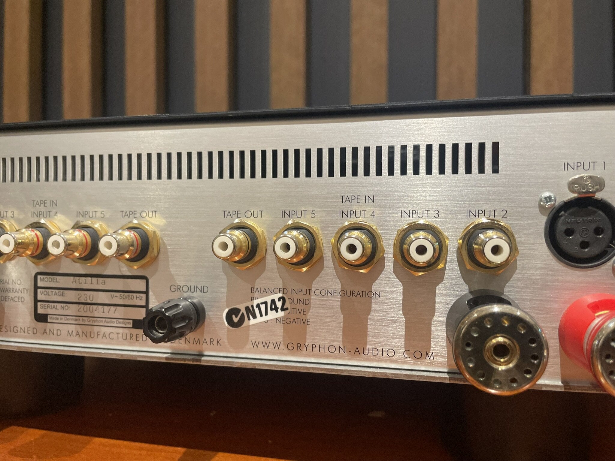Gryphon Atilla Integrated Amplifier - As Traded
