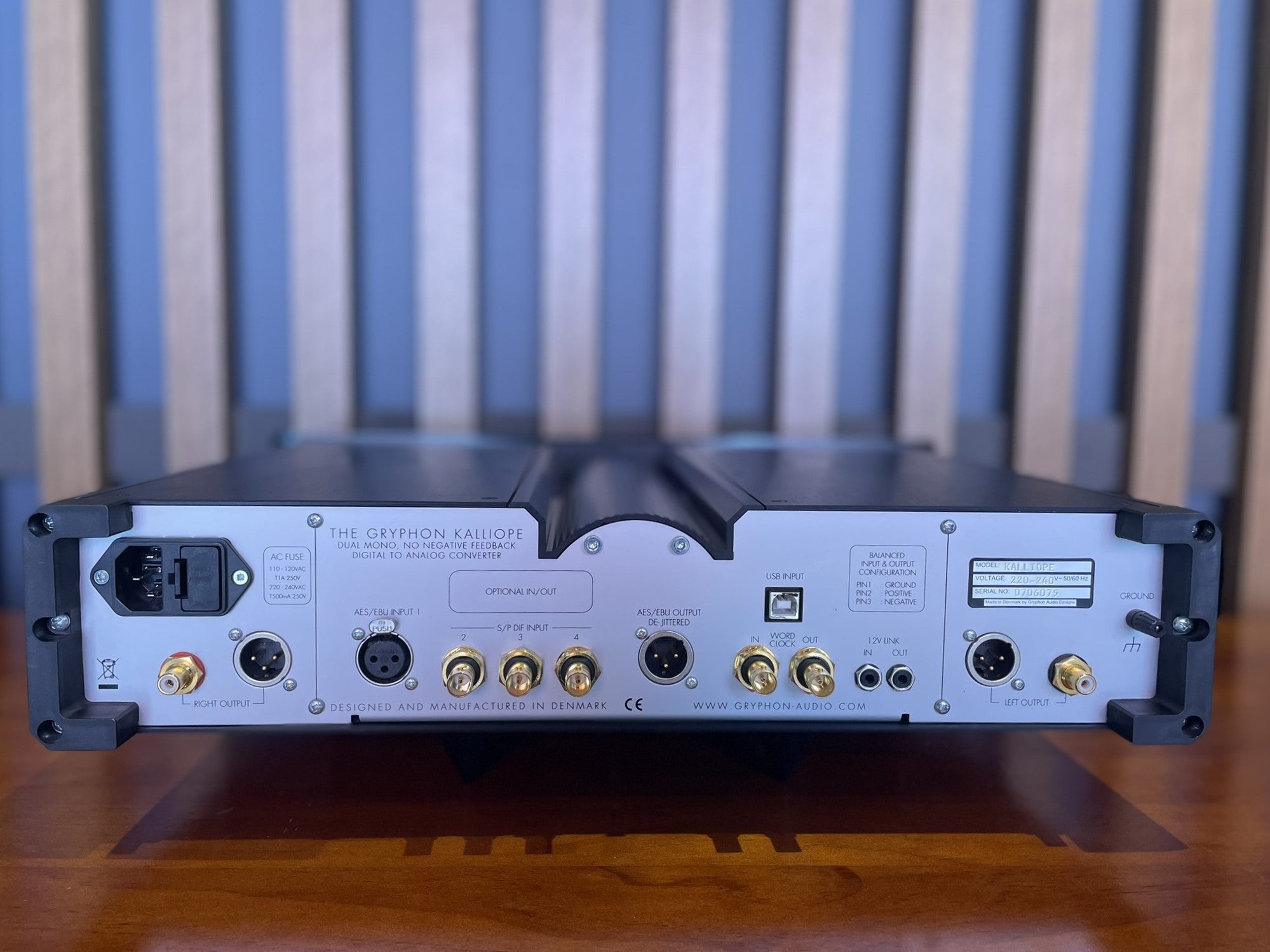 Gryphon Audio Kalliope DAC - As Traded