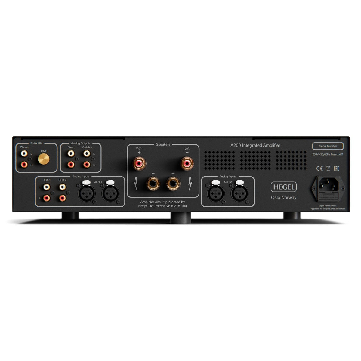 Hegel A200 Integrated Amplifier