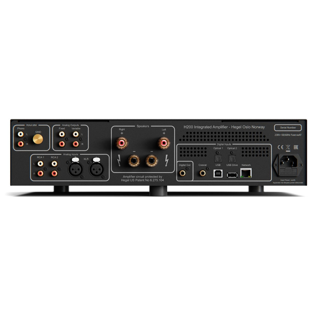 Hegel H200 Integrated Streaming Amplifier
