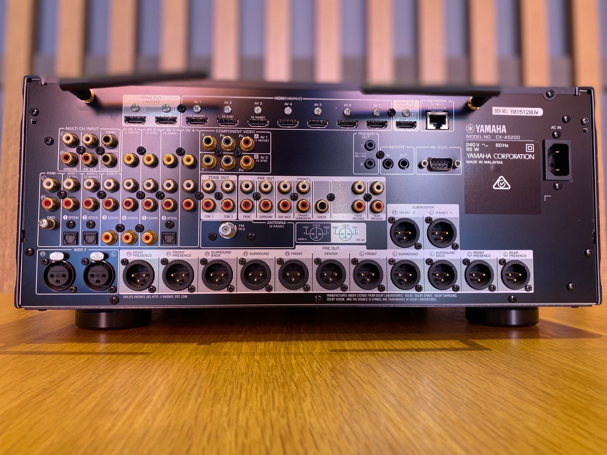 Yamaha CX-A5200 AVANTAGE 11.2 AV Processor 4K- As Traded