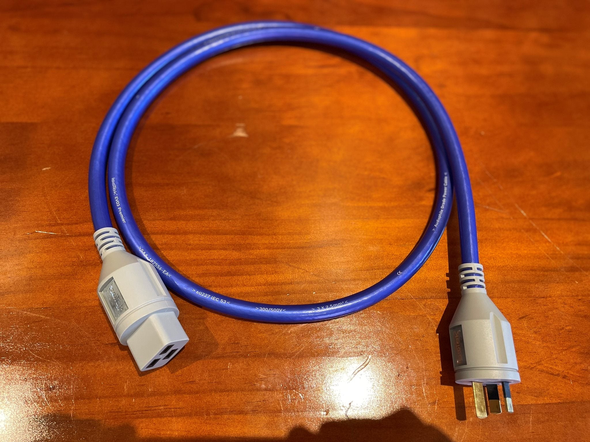 IsoTek Evo3 Premier Power Cable 1.5m (C19, 20 Amp Plug) - As Traded