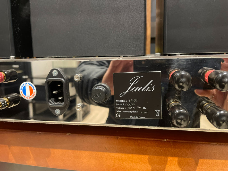 Jadis PA 100 Tube Power Amplifier - As Traded