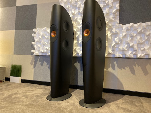 KEF Blade 2 Floorstanding Speakers Black/Copper (Non Meta) - Consignment