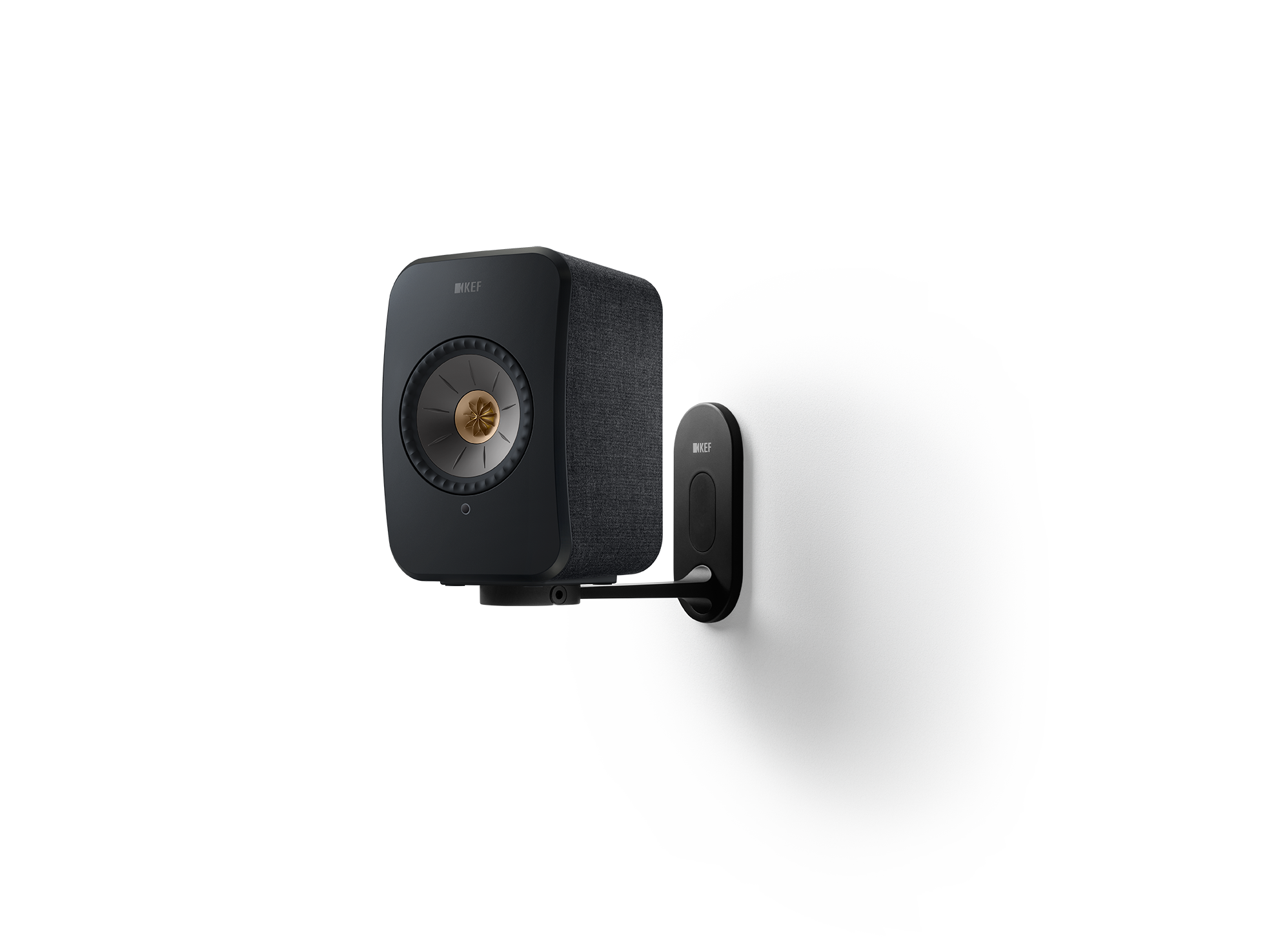 KEF B1 Bracket Black and LSXII Black