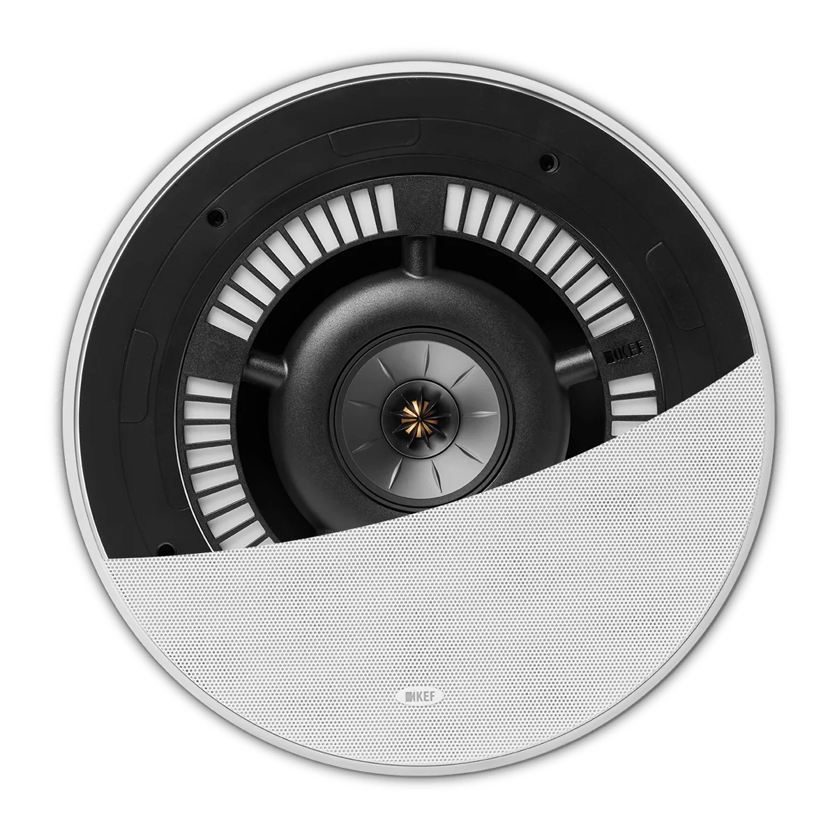 KEF Ci250RRM-THX Front Half Grille