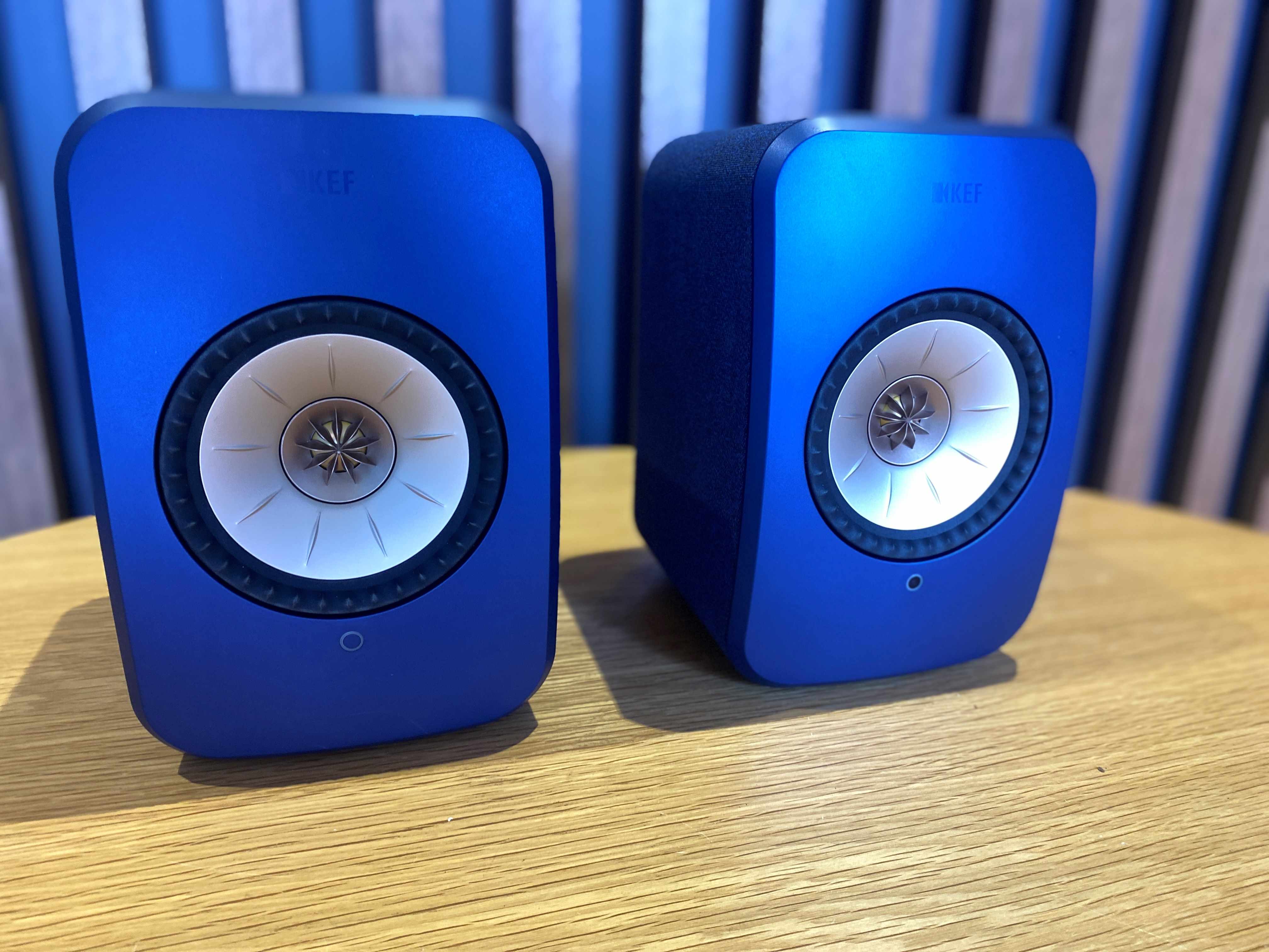 KEF LSX II Active Speakers (Blue) -  As Traded