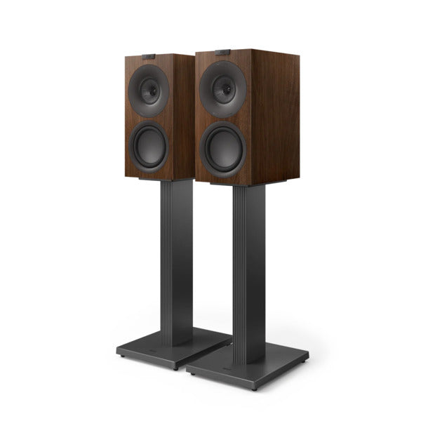 KEF Q Concerto Walnut and SQ1 Black