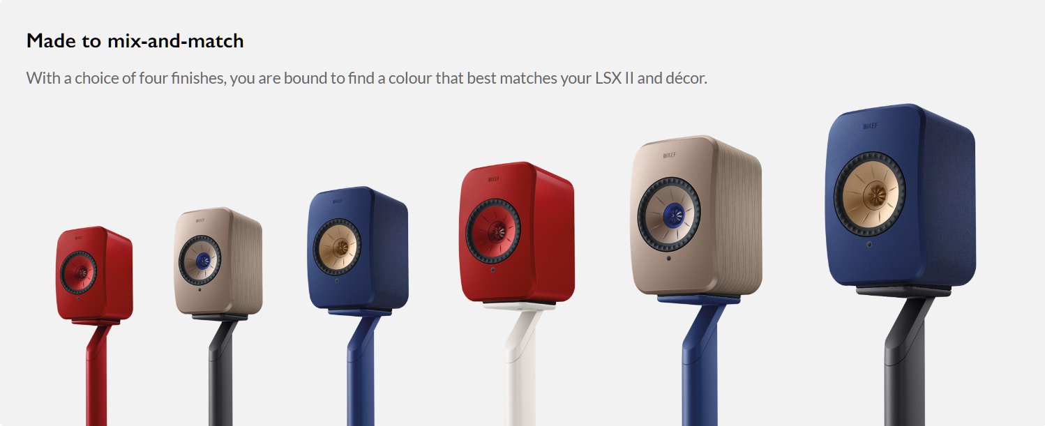 KEF S1 Combinations