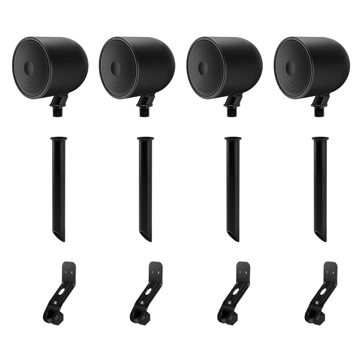 KEF SR6Q 6.5” Uni-Q Outdoor Landscape Satellite Speakers (Set of 4)