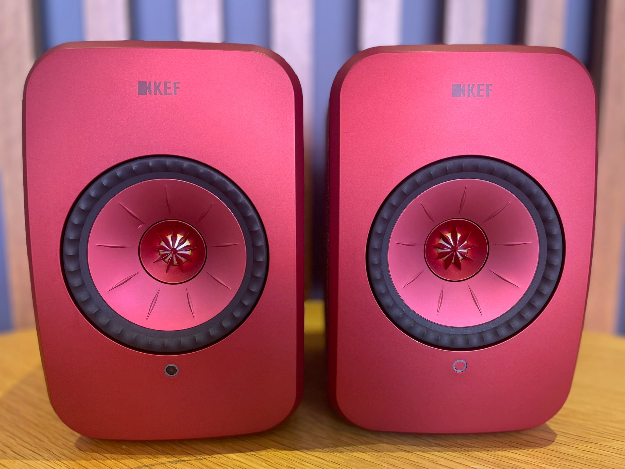 Kef LSX (Gen 1) Wireless HiFi System, Red - As Traded