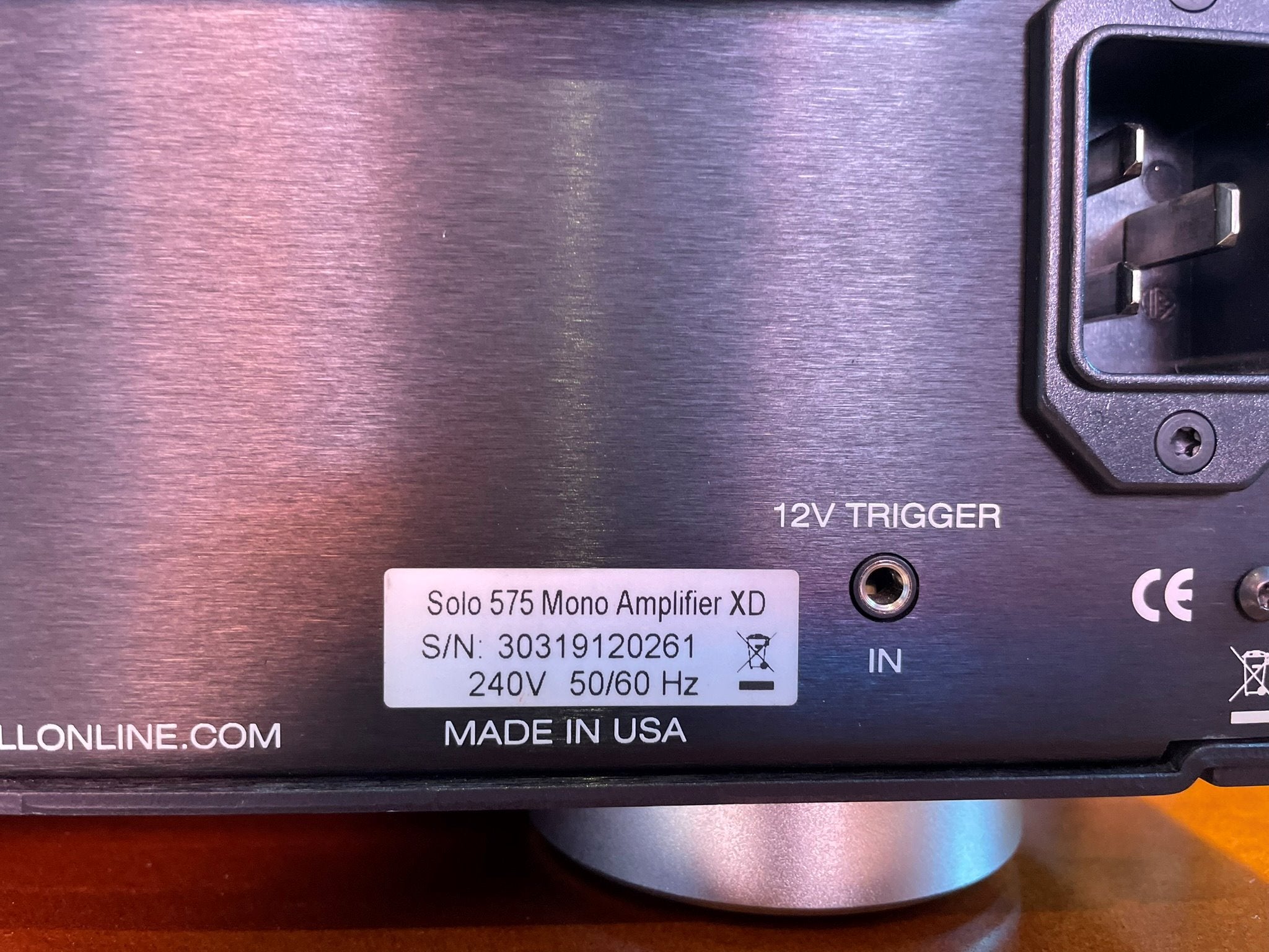 Krell Solo 575 XD Mono Amplifiers Pair - As Traded