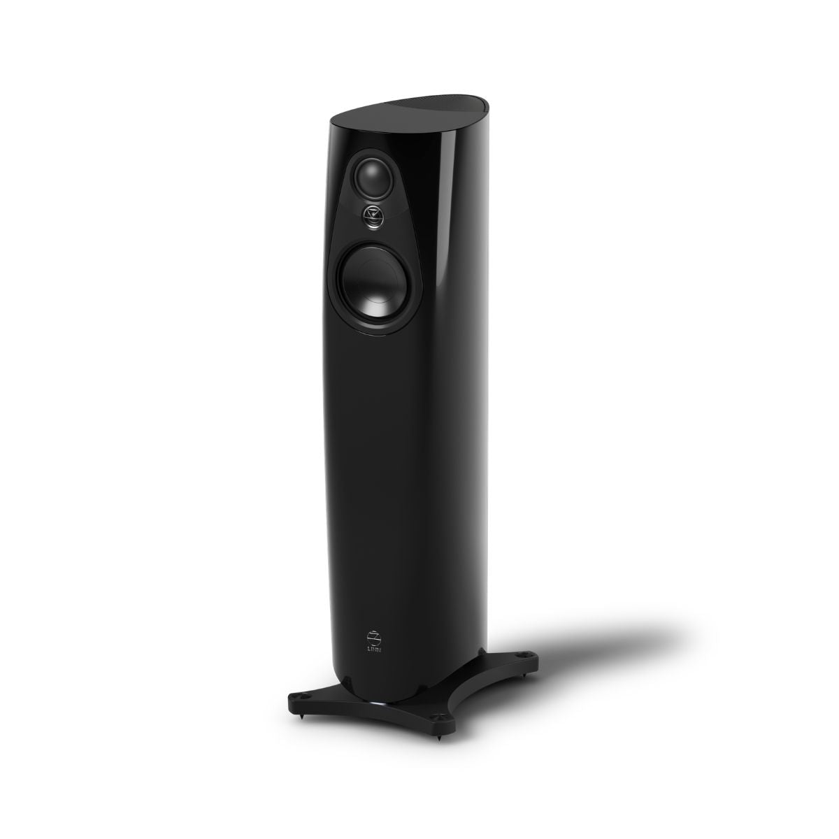 Linn 343 Exakt Loudspeakers with Pistonik Piano Black