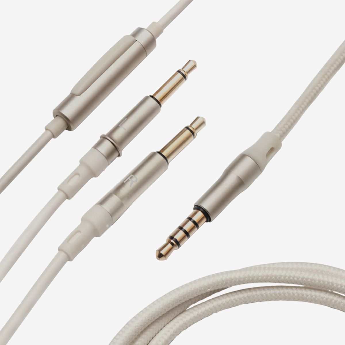 Meze Audio Dual Mono 3.5mm to 3.5mm Standard Cable with Mic and Remote
