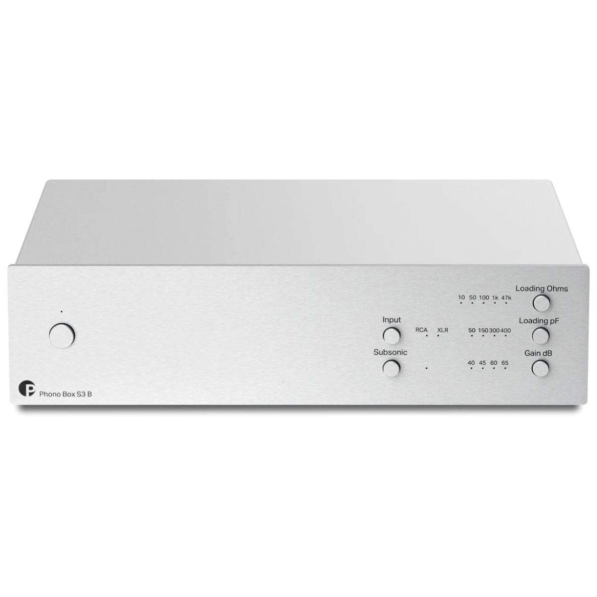 Pro-Ject Phono Box S3 B Balanced Phonostage silver