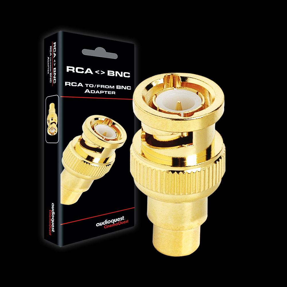 AudioQuest RCA To BNC Adaptor (Pre-Order)