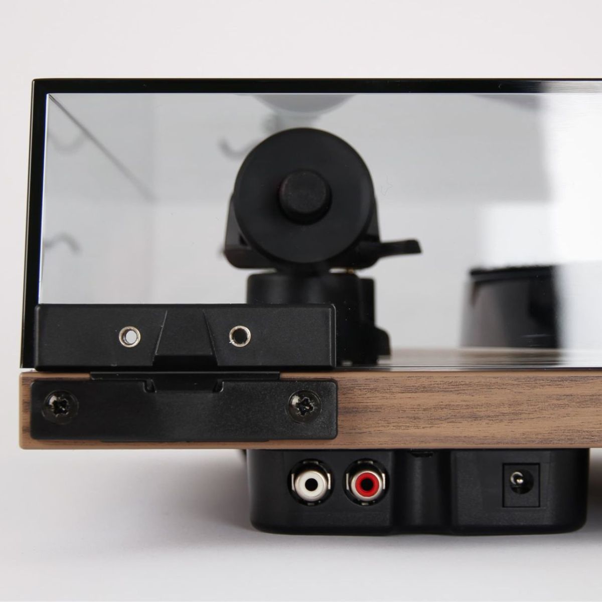 Rega Planar 1 Plus Turntable walnut rear