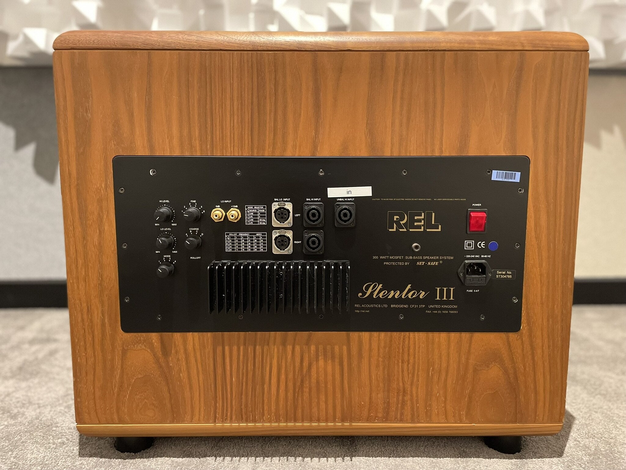 REL Stentor 3 Subwoofer - As Traded