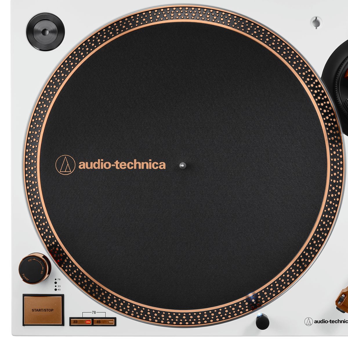 Audio Technica AT-LP120XBT-USB Direct Drive Turntable Limited Edition White Bronze