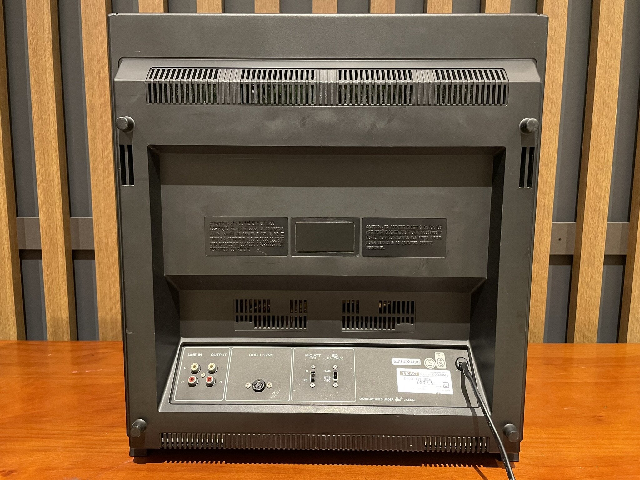 TEAC X-2000M Reel to Reel - Consignment