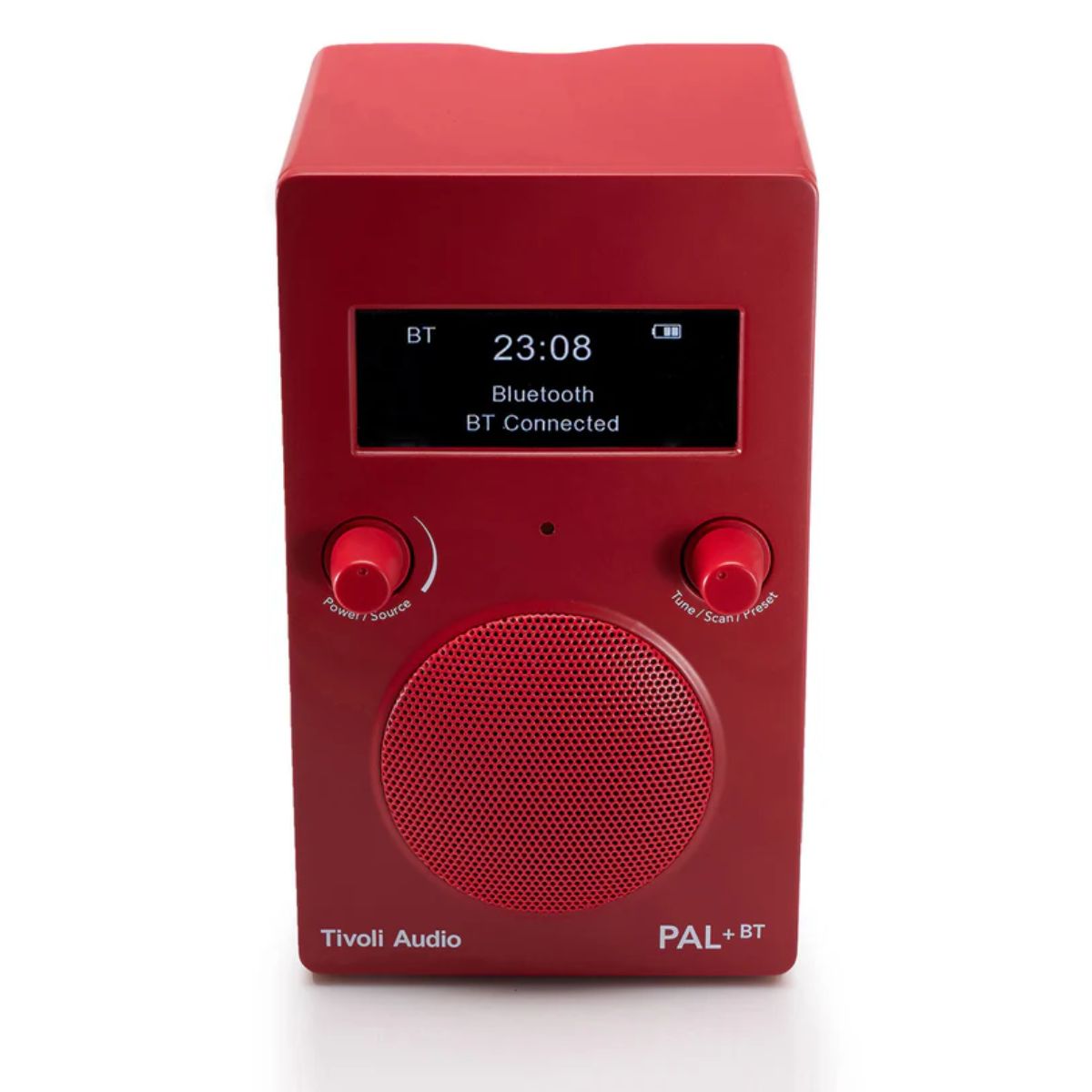 Tivoli Audio PAL+ BT (Gen 3) Bluetooth DAB+/FM Portable Radio Red