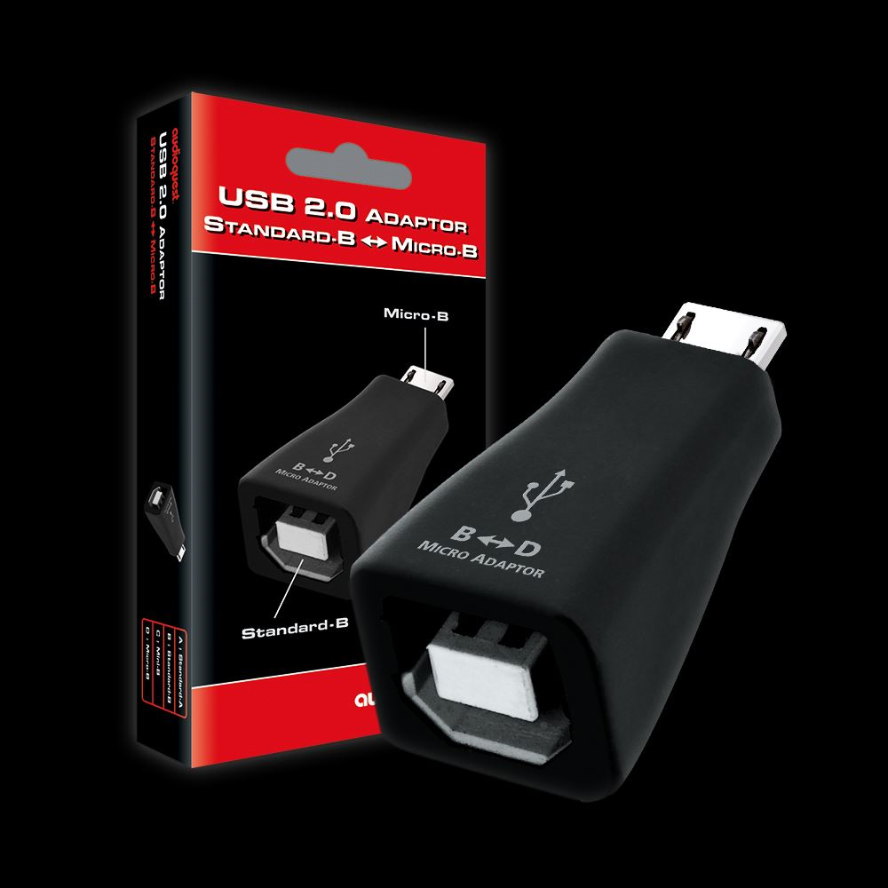 AudioQuest USB B-to-Micro 2.0 Adaptor (Pre-Order)