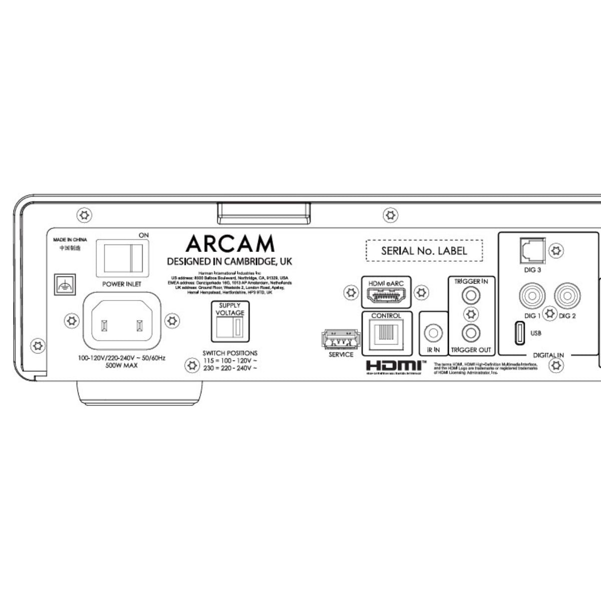 Arcam A25+ Integrated Amplifier