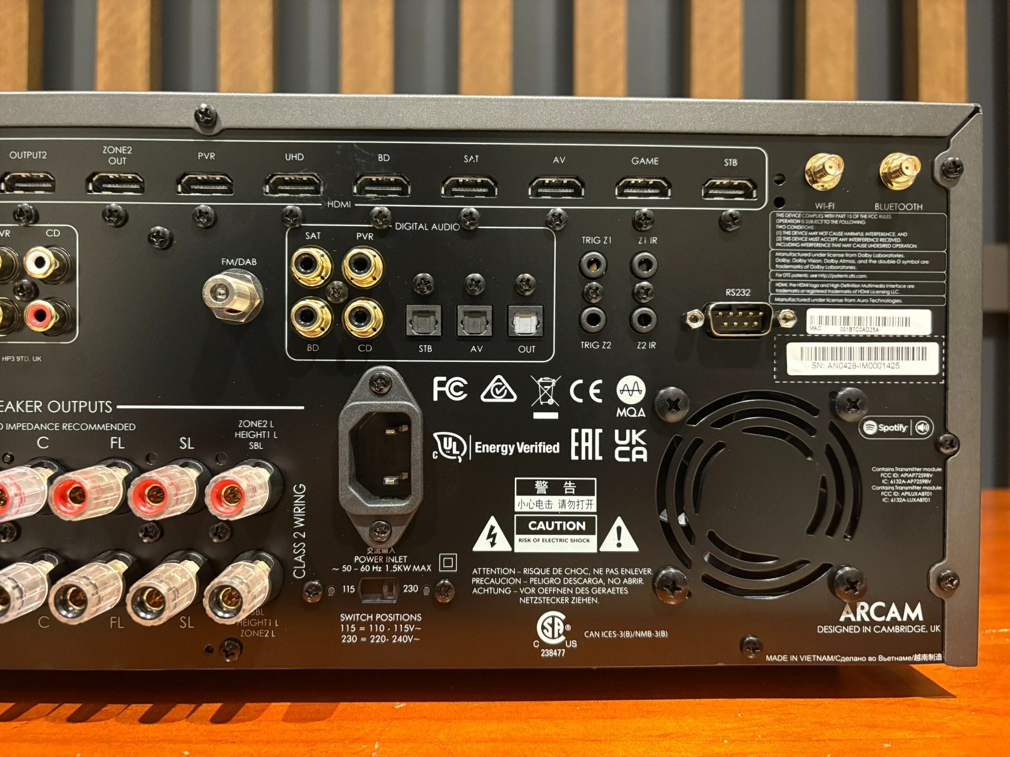 Arcam AVR21 AV Receiver - As Traded